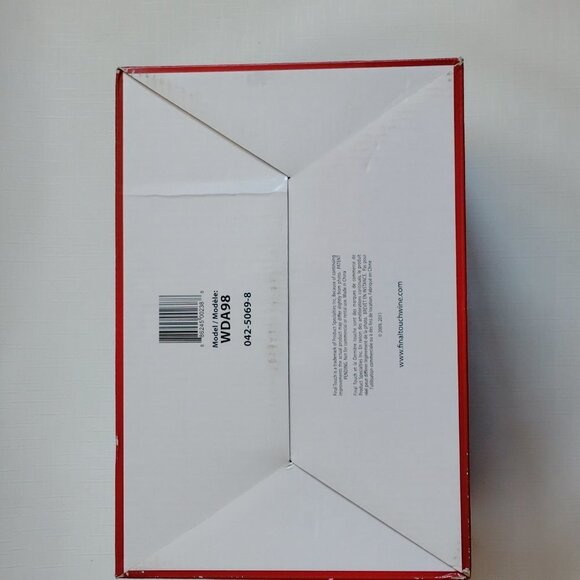 FINAL TOUCH Wine Scent and Flavour Enhancer Decanter Set BNIP - Picture 6 of 12